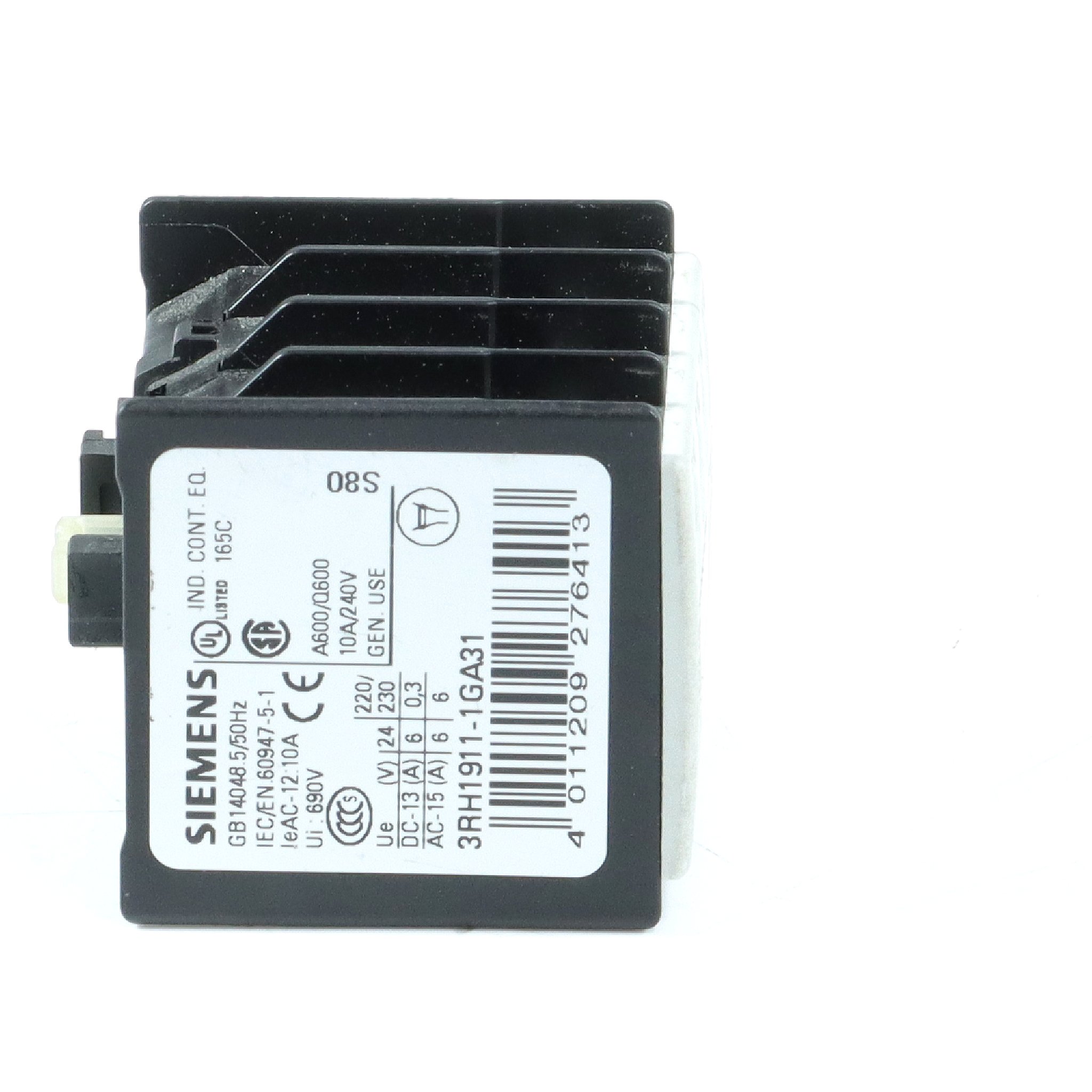 Hilfsschalterblock  Gebraucht